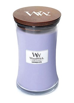 WoodWick Świeca zapachowa "Lavender Spa" - 609,5 g ze sklepu Limango Polska w kategorii Świece i dyfuzory - zdjęcie 188211444