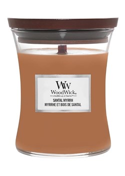 WoodWick Świeca zapachowa "Santal Myrrh" - 275 g ze sklepu Limango Polska w kategorii Świece i dyfuzory - zdjęcie 188211544