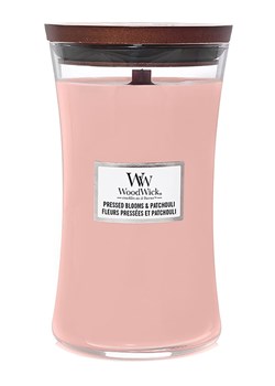 WoodWick Świeca zapachowa "Pressed Blooms &amp; Patchouli" - 609,5 g ze sklepu Limango Polska w kategorii Świece i dyfuzory - zdjęcie 188211584