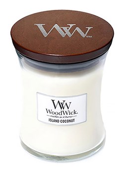 WoodWick Świeca zapachowa "Island Coconut" - 275 g ze sklepu Limango Polska w kategorii Świece i dyfuzory - zdjęcie 188211591