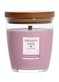 Nature's Wick by WoodWick Świeca zapachowa "Woodland Rose" - 284 g ze sklepu Limango Polska w kategorii Świece i dyfuzory - zdjęcie 188211633