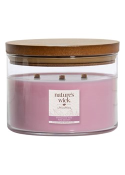 Nature's Wick by WoodWick Świeca zapachowa "Woodland Rose" - 433 g ze sklepu Limango Polska w kategorii Świece i dyfuzory - zdjęcie 188211634