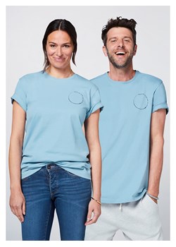 Detto Fatto Koszulka w kolorze błękitnym ze sklepu Limango Polska w kategorii Bluzki damskie - zdjęcie 188212064