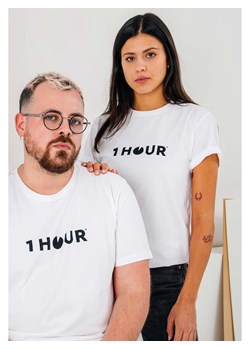 Detto Fatto Koszulka w kolorze białym ze sklepu Limango Polska w kategorii Bluzki damskie - zdjęcie 188212331