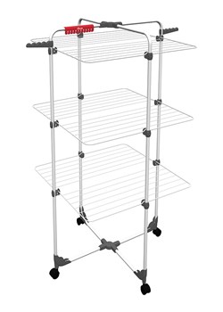 Vileda Suszarka "Mixer 3" w kolorze czarno-białym na pranie ze sklepu Limango Polska w kategorii Akcesoria łazienkowe - zdjęcie 188212383