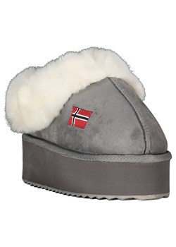 Geographical Norway Kapcie "Oninkasi" w kolorze szarym ze sklepu Limango Polska w kategorii Kapcie damskie - zdjęcie 188213053