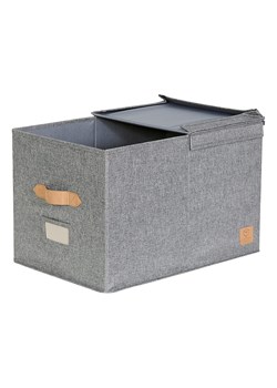 STORE IT Pudełko "Premium" w kolorze szarym - 33 x 50 x 32 cm ze sklepu Limango Polska w kategorii Pojemniki kuchenne - zdjęcie 188217294