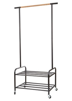 STORE IT Wieszak w kolorze czarno-brązowym na ubrania - 173 x 91,5 x 52,5 cm ze sklepu Limango Polska w kategorii Szafy - zdjęcie 188217644