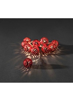 Konstsmide Girlanda LED w kolorze czerwonym - dł. 120 cm ze sklepu Limango Polska w kategorii Dekoracje bożonarodzeniowe - zdjęcie 188218332