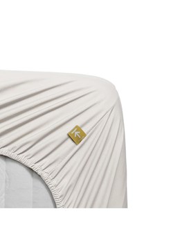 Beddinghouse Perkalowe prześcieradło w kolorze kremowym na gumce ze sklepu Limango Polska w kategorii Prześcieradła - zdjęcie 188218490