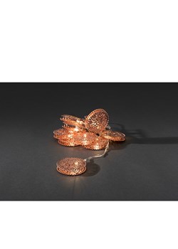 Konstsmide Girlanda LED w kolorze miedzianym - dł. 120 cm ze sklepu Limango Polska w kategorii Dekoracje bożonarodzeniowe - zdjęcie 188218512