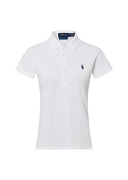 Polo Ralph Lauren Damska koszulka polo Kobiety Bawełna biały jednolity ze sklepu vangraaf w kategorii Bluzki damskie - zdjęcie 188218780