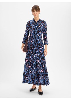 Y.A.S Sukienka damska - YASSavanna Kobiety wiskoza niebieski wzorzysty ze sklepu vangraaf w kategorii Sukienki - zdjęcie 188218782