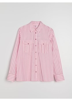 Sinsay - Bawełniana koszula w paski - wielobarwny ze sklepu Sinsay w kategorii Koszule damskie - zdjęcie 188220584