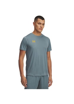 Męska koszulka treningowa Under Armour UA M\'s Challenger Train Ss - zielona ze sklepu Sportstylestory.com w kategorii T-shirty męskie - zdjęcie 188220633