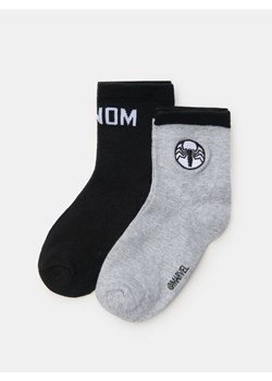 Sinsay - Skarpetki Venom 2 pack - czarny ze sklepu Sinsay w kategorii Skarpetki dziecięce - zdjęcie 188221300