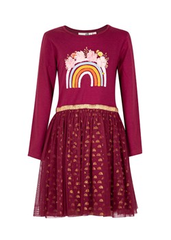 happy girls by Eisend Sukienka w kolorze czerwonym ze sklepu Limango Polska w kategorii Sukienki dziewczęce - zdjęcie 188221783