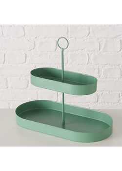 Boltze Etażerka "Sinan" w kolorze zielonym - 30 x 26 x 15 cm ze sklepu Limango Polska w kategorii Misy i tace dekoracyjne - zdjęcie 188221831