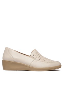 Półbuty Caprice 9-24352-46 Écru ze sklepu eobuwie.pl w kategorii Półbuty damskie - zdjęcie 188221894
