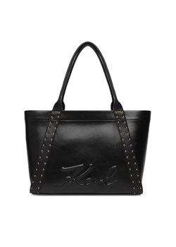 Torebka KARL LAGERFELD B1W30261 Czarny ze sklepu eobuwie.pl w kategorii Torby Shopper bag - zdjęcie 188221973