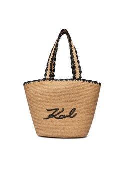 KARL LAGERFELD Torebka B1W46070 Beżowy ze sklepu MODIVO w kategorii Torby letnie - zdjęcie 188222633