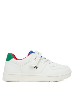 Tommy Hilfiger Sneakersy T1X9-34344-1355 S Biały ze sklepu MODIVO w kategorii Buty sportowe dziecięce - zdjęcie 188222644