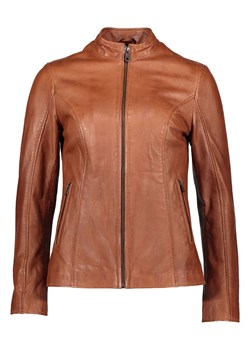 Bugatti Skórzana kurtka w kolorze jasnobrązowym ze sklepu Limango Polska w kategorii Kurtki damskie - zdjęcie 188223661