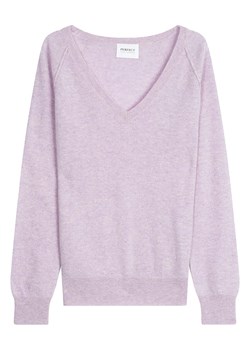 Perfect Cashmere Kaszmirowy sweter "Penelope" w kolorze fiołkowym ze sklepu Limango Polska w kategorii Swetry damskie - zdjęcie 188223830
