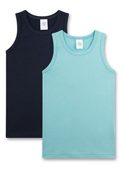 Sanetta Podkoszulki (2 szt.) w kolorze granatowym i błękitnym ze sklepu Limango Polska w kategorii Podkoszulki dziecięce - zdjęcie 188224054