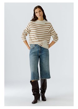 Oui Sweter w kolorze karmelowo-kremowym ze sklepu Limango Polska w kategorii Swetry damskie - zdjęcie 188224304