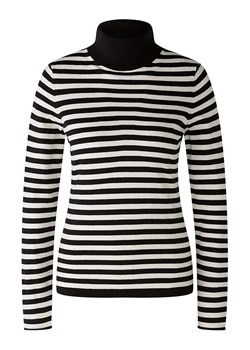 Oui Golf w kolorze czarno-kremowym ze sklepu Limango Polska w kategorii Swetry damskie - zdjęcie 188224544
