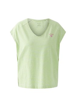 Oui Koszulka w kolorze zielono-białym ze sklepu Limango Polska w kategorii Bluzki damskie - zdjęcie 188224750