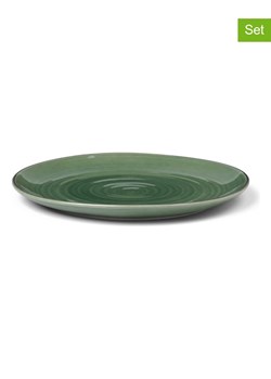 Kähler Talerze obiadowe (6 szt.) "Colore" w kolorze zielonym - Ø 27 cm ze sklepu Limango Polska w kategorii Naczynia - zdjęcie 188225120