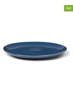 Kähler Talerze obiadowe (6 szt.) "Colore" w kolorze niebieskim - Ø 27 cm ze sklepu Limango Polska w kategorii Naczynia - zdjęcie 188225131