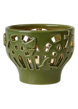 Kähler Świecznik "Orangery" w kolorze zielonym - (W)7,5 x Ø 9,5 cm ze sklepu Limango Polska w kategorii Świeczniki - zdjęcie 188225161
