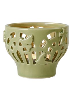Kähler Świecznik "Orangery" w kolorze zielonym - (W)7,5 x Ø 9,5 cm ze sklepu Limango Polska w kategorii Świeczniki - zdjęcie 188225170