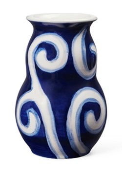Kähler Wazon w kolorze granatowym - wys. 13 cm ze sklepu Limango Polska w kategorii Wazony - zdjęcie 188225232