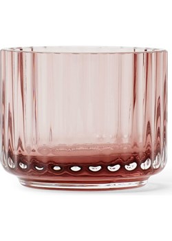 LYNGBY Świecznik w kolorze jasnoróżowym - wys. 5,5 x Ø 6,7 cm ze sklepu Limango Polska w kategorii Świeczniki - zdjęcie 188225251