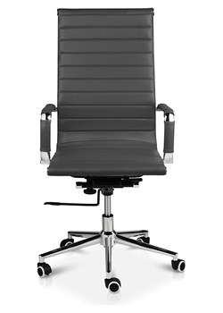 Lifa Living Krzesło biurowe "Brisbane" w kolorze antracytowym - 55 x 115 x 47 cm ze sklepu Limango Polska w kategorii Meble - zdjęcie 188225744