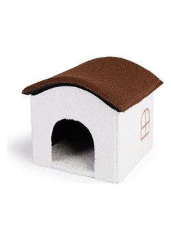 Lifa Living Domek w kolorze biało-brązowym dla zwierząt - 38 x 36 x 39 cm ze sklepu Limango Polska w kategorii Dla zwierząt - zdjęcie 188225883