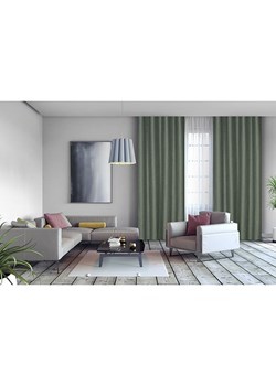 Lifa Living Zasłona "Luxe" w kolorze zielonym ze sklepu Limango Polska w kategorii Tekstylia - zdjęcie 188226174