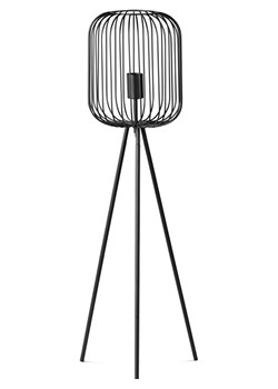Lifa Living Lampa stojąca "Oslo" w kolorze czarnym - wys. 134 cm ze sklepu Limango Polska w kategorii Oświetlenie - zdjęcie 188226322