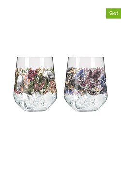 RITZENHOFF Szklanki (2 szt.) "Schattenfauna" ze wzorem - 710 ml ze sklepu Limango Polska w kategorii Naczynia - zdjęcie 188227953