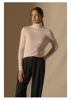 Perfect Cashmere Kaszmirowy golf "Elly" w kolorze jasnoróżowym ze sklepu Limango Polska w kategorii Swetry damskie - zdjęcie 188227990