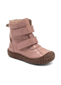 bisgaard Skórzane botki "Ellis" w kolorze jasnoróżowym ze sklepu Limango Polska w kategorii Buty zimowe dziecięce - zdjęcie 188228110