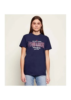 Dsquared2 T-shirt | Relaxed fit ze sklepu Gomez Fashion Store w kategorii Bluzki dziewczęce - zdjęcie 188228463