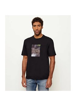 HUGO T-shirt Doreston | Regular Fit ze sklepu Gomez Fashion Store w kategorii T-shirty męskie - zdjęcie 188229262