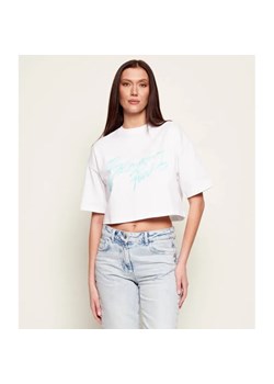 Balmain T-shirt | Cropped Fit ze sklepu Gomez Fashion Store w kategorii Bluzki damskie - zdjęcie 188229392