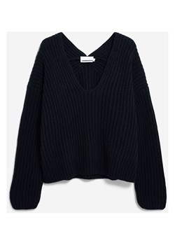 armedangels Wełniany sweter "Tianaa" w kolorze czarnym ze sklepu Limango Polska w kategorii Swetry damskie - zdjęcie 188229583