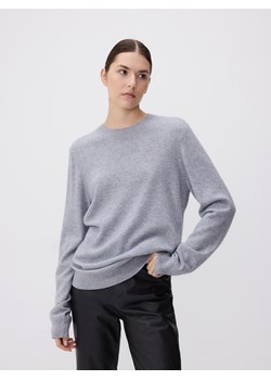 Reserved - Wełniany sweter z domieszką kaszmiru - jasnoszary ze sklepu Reserved w kategorii Swetry męskie - zdjęcie 188229961
